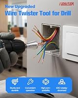 Wire Twister Tool for Drill, 2026 Upgraded Wire Nut Twister for Drill — image 2