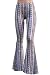 Daisy Del Sol High Waist Gypsy Comfy Yoga Ethnic Tribal Stretch Palazzo 70s Bell Bottom Fit to Flare Pants