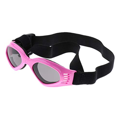 Baoblaze Óculos dobráveis para cães de estimação óculos de sol UV anti-vento proteção contra o desga
