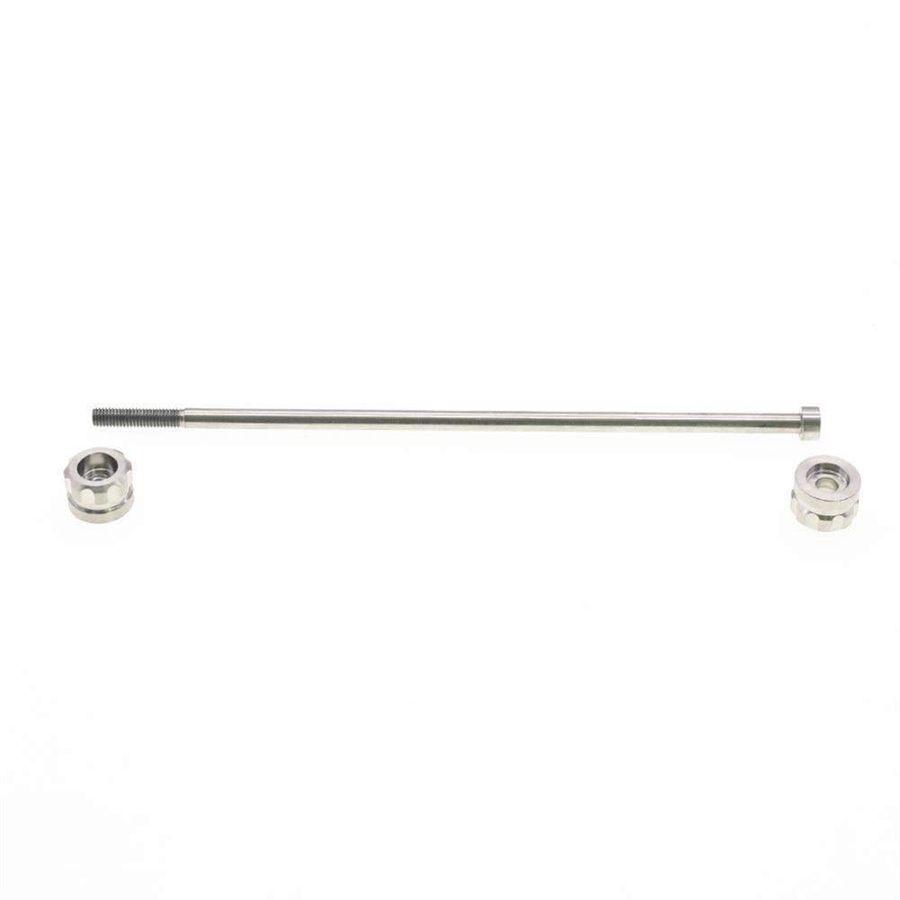 PiWine Stahl Schnellspanner, Fahrrad Quick Release Titan Bike Hub Achsen for Klapp Fahrrad Quick Release Hub Achse for 74 85 100 130 135mm Hebel Spieß Teil (Color : for 130 135mm Hub)