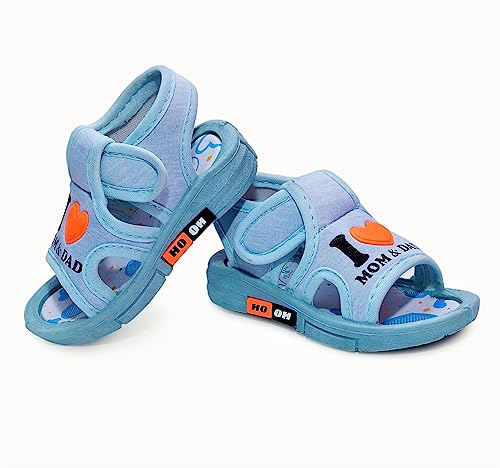 Image of HOOH Kids Chu-Chu Sound Musical First Walking Sandals and shoes for Baby Boys and Baby Girls Of Age 0 Months to 3 Years