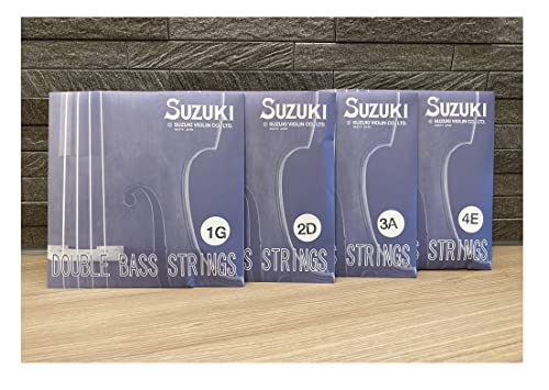 Amazon | スズキ コントラバス弦 1G 2D 3A 4E セット | コントラバス弦