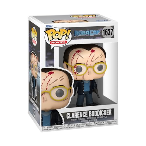 Funko Pop! Movies: Robocop - Clarence J. Boddicker Boddicker - Figura de Vinilo Coleccionable - Idea de Regalo- Mercancia Oficial - Juguetes para Niños y Adultos - Movies Fans