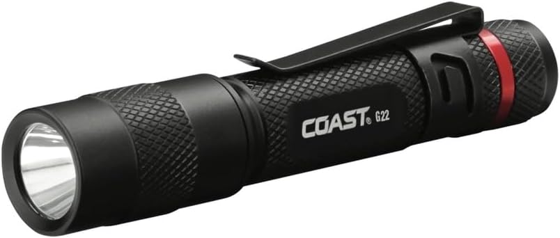 Coast 3004860 G22 100 Lumens Black LED Flashlight44; AAA Battery