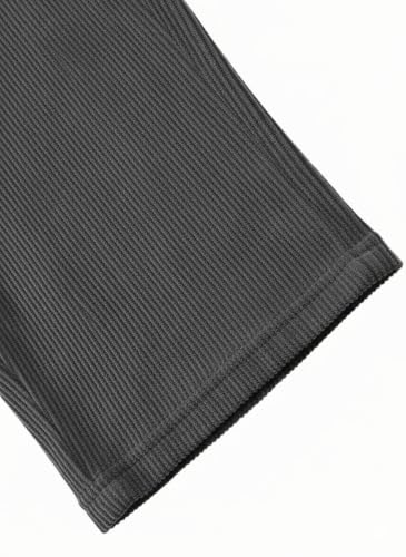 Image of Zombom Men's Comfortable Baggy Corduroy Pants | Relaxed Fit Stretch Waist Trousers for Everyday Wear | Casual Trouser for Man