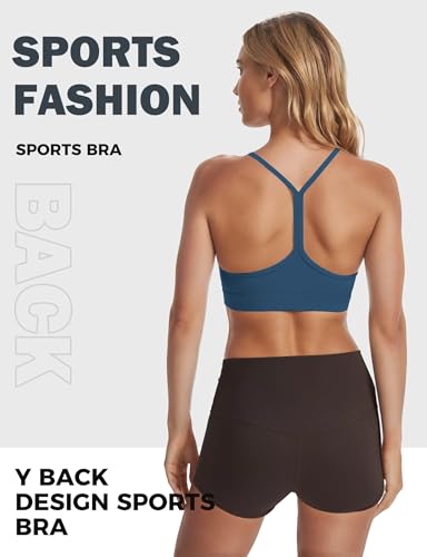 Image of Buauty Sports Bra for Women, Y Back Light Support Workout Bra with Removable Pads for Yoga Pilates Gym