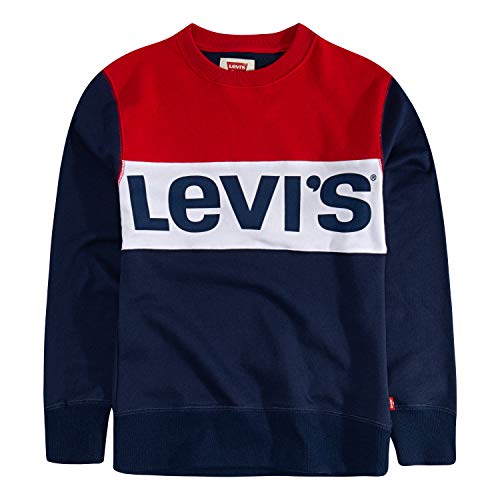 Image of Levi's Boys Polycotton Crew Neck Sweatshirt