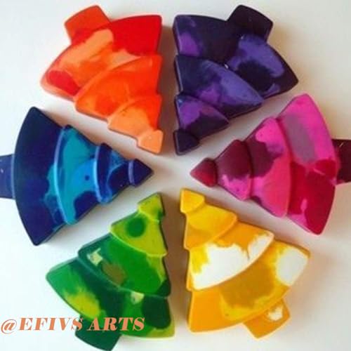 Efivs Arts EA 6 Christmas Tree Silicone Cake Baking Mold Cake Pan Handmade Soap Moulds Biscuit Chocolate Ice Cube Tray Diy Mold thumb #7