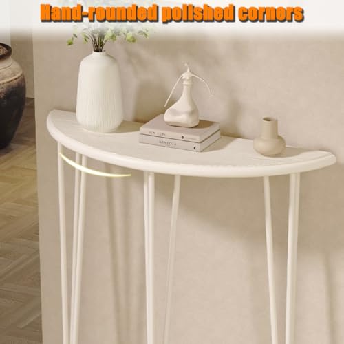 Mesa de acento elegante de madera y metal para estancias modernas 6