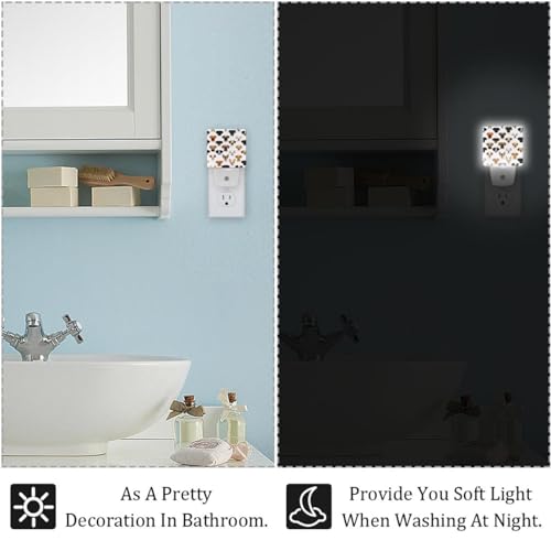 Lámpara nocturna LED con sensor, pack 2 unidades miniatura 5
