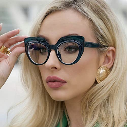 Melrose Vintage Men Reading Sunglasses , Blue Light Blocking Reading Glasses For Unisex Reader (2Pcs Black&Green Amber, 2, Multiplier_X) #TOP3