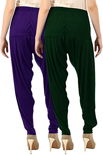 Image of Buy That Trendz Patiala Salwar for Women Relaxed Fit Viscose Patiyala Salwar Harem Bottom Pants