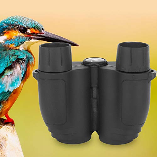 Telescópio binocular, binóculos transparentes de liga de magnésio + borracha, design ergonômico leve