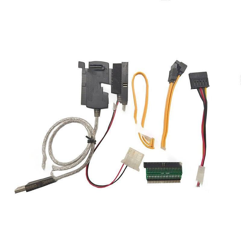 USB2.0 high Speed to IDE 44P SATA Electronic Hard Disk HDD SSD DOM Card Reader 44hole 44pin sata CF dom Adapter