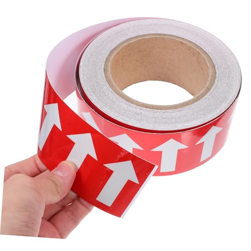 Ruban flèche rouge pour canalisation de gaz eau et huile - 4