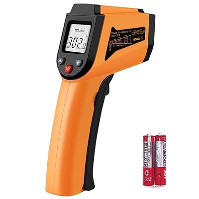 Laser Infrared Thermometer Non-Contact Digital Temperature Gun-50°C to 400°C(-58°F to 752°F) IR Thermometer for Industri