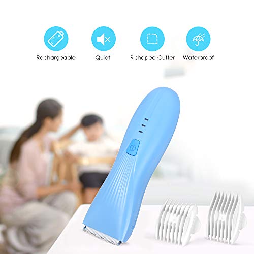 Sangmei Máquina de cortar cabelo elétrica recarregável e silenciosa Aparador de cabelo elétrico Ferr