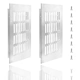 Cubierta de ventilación de aleación de aluminio de alta calidad // Red contra insectos, antioxidante, antioxidante.
