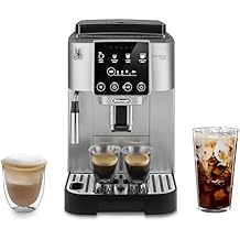 De'Longhi Magnifica Start Automatic Espresso Machine with Manual Milk Frother &amp; Built in Grinder - 3 One-Touch Recipes, Eas