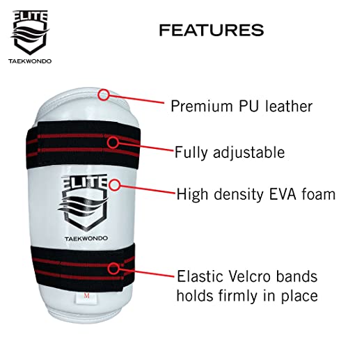 ELITE – Taekwondo Forearm Guard for Kids & Adults (TKD Protector) (Xtra Small) by ELITE TAEKWONDO - Image 3