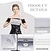 Larcenciel Clutch Purses for Women, Elegant Metallic Silver Evening Handbags w/Crystal Accent & Chain Straps, Fashion Vegan Leather Ladies Party Bags for Prom Wedding Cocktail Formal Events Nights Out