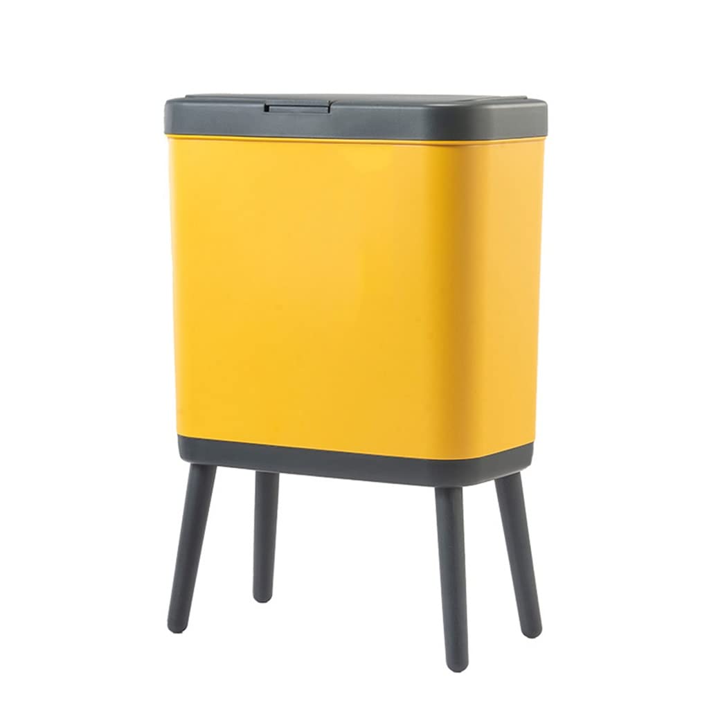 Cubo de basura alto tipo almeja para solucionar la falta de espacio y ocultar los desechos 7
