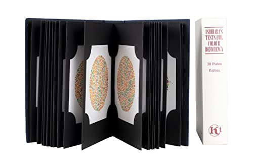 Image of Kanehara Ishihara Test Chart Books, for Color Deficiency-38 Plate (Complete Edition) Book