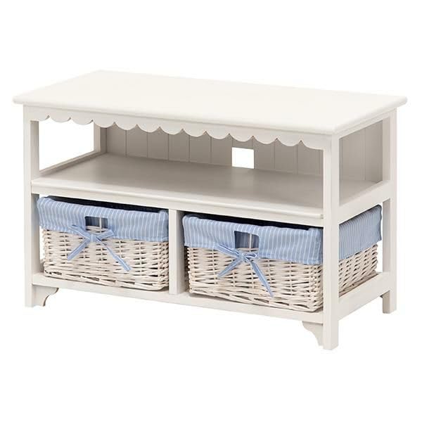 Amazon｜ロマンティックプリンセス フリルオープンテレビ台(小