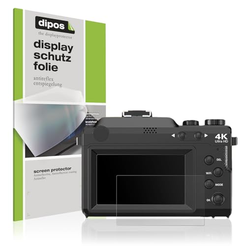 dipos I 4x Schutzfolie matt passend für ROQIOO DC01 Folie Displayschutzfolie, Ultra-Dünn, Case-Friendly, Fingerprint-Kompatibel