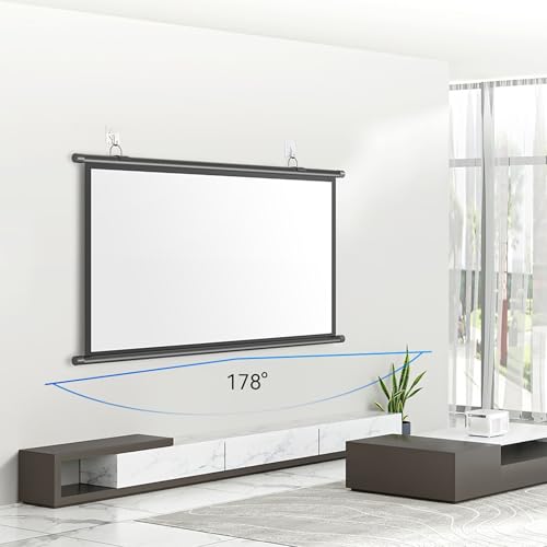 Pantalla Manual de Proyección 60" 16:9 Fibra de Vidrio miniatura 5
