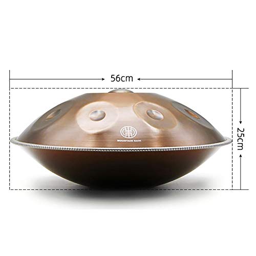 Tambor Handpan acero inoxidable 22 pulgadas 9 o 10 notas miniatura 5