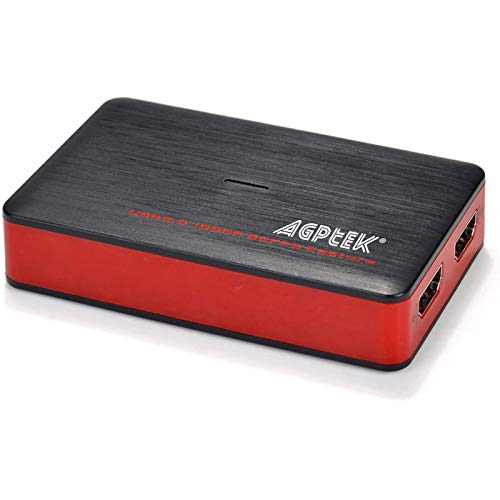 MYPIN Tarjeta de captura de juegos USB 3.0 HD Full HD 1080P 60 FPS en vivo grabadora de vídeo de transmisión en vivo para Windows 10, Linux, sistema OS X en Xbox 360 y One/PS3 PS4