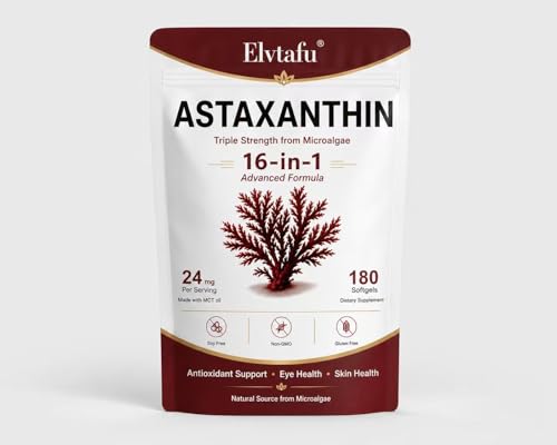 Elvtafu Astaxanthin 24mg (24mg-180)