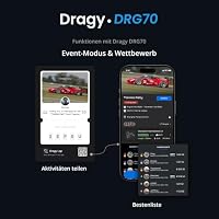 Neues GPS-basiertes Leistungsmessgerät, bis zu 25 Hz GPS-Rundentimer, Motorrad-Video-Overlay, verbessertes UBLOX-Hochleistungs-Modul der 10. Generation, USB-Typ-C-Ladeanschluss (DRG70-C) – Ansicht 9