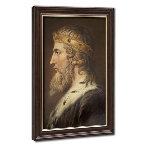 Portrait Alfred Le Grand en impression sur toile élégance pour sublimer votre bureau