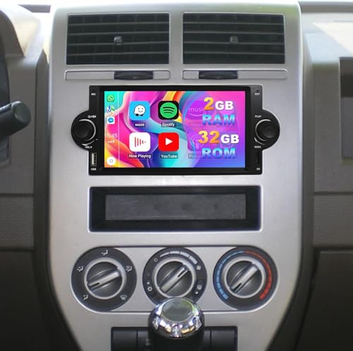 Radio para auto Surakey 6.5 pulg. para Dodge Ram 1500 miniatura 4