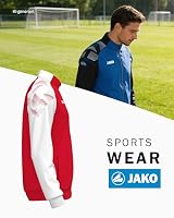 JAKO Polyesterjacke Sonic Unisex, rot/weiß, 4XL – Ansicht 3