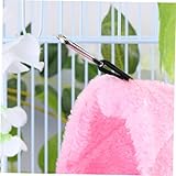 COLLBATH Hammock for Parrot Cozy Warm Nest Parrot Plush Hammock Sleep Bed for Pet Birds Sturdy and Decorative Flat Bottom - Image 6