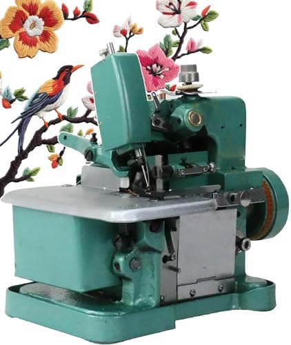 Overlock Sewing Machine - 3000 Stitches Per Minute, Adjustable Speed, Edge Width 3.0MM-4.0MM, 3 Stitch Capability, Adjustable Stitch Length for Hemming and Sewing