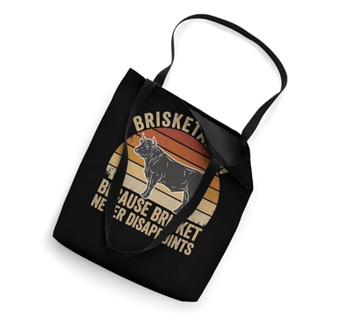 Brisketarian Because Brisket Never Disappoints Funny BBQ Tote Bag