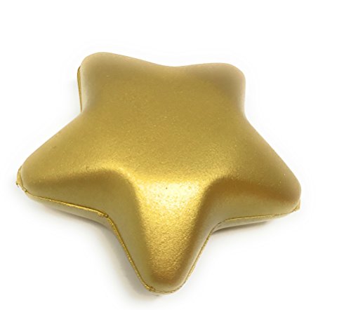Sea View Treasures 20 Bulk 3" Gold Star Award Stress Relievers - Perfect Office Awards, Student Prizes, Or Camp Trophies #TOP2