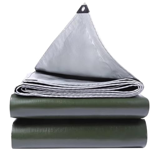 RLVYTA Pool Cover 140&180GSM PE Tarpaulin Outdoor Rainproof Cloth Plants Cover Gazebo Canopy Awnings Camping Tent Mat Hot Tub Cover(140GSM Tarpaulin,2x2.5m)