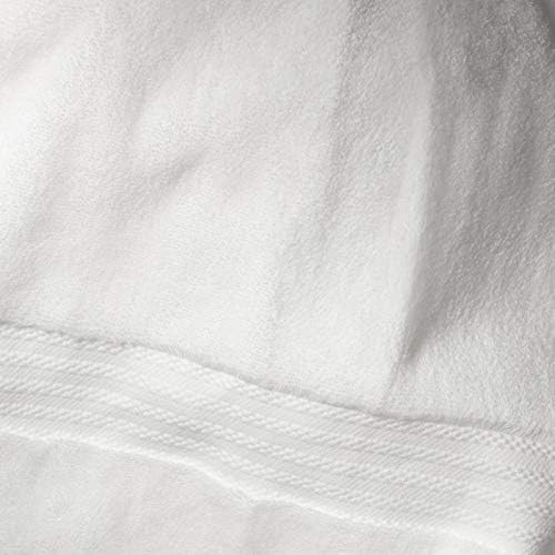 Fabdreams 100% Organic Cotton Bath Sheet Set of 2 700 GSM Oversized Towels Ultra Soft Plush Absorbent Durable Skin-Friendly Spa Hotel Premium Comfort Large 36 x 70 in White - Thumbnail 5