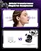 Transformers Official Bumblebee Wireless Gaming Earbuds, Bluetooth 6.0 Headphones, Open Mech Case with LED Lights, 24H Battery, IPX3 Waterproof, in-Ear Headphones for iPhone Android - Black