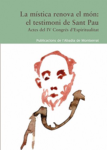 Portada de La mística renova el món: el testimoni de Sant Pau