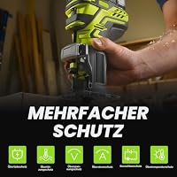 Akkus für Ryobi-Werkzeuge, mit Separatem Ladegerät, Lithium-Ionen-Ersatzakkus, Passend für Ryobi ONE+ Akkus RB18L40, RB18L25, RB18L15, P102, P103, P104, P105, P106, P107 und P108 – Ansicht 6