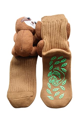 Image of Kid's 3D Animal Anti Slip Floor Socks | Cute, Creative Gifts,Hugging Design,Fun Holiday Gift