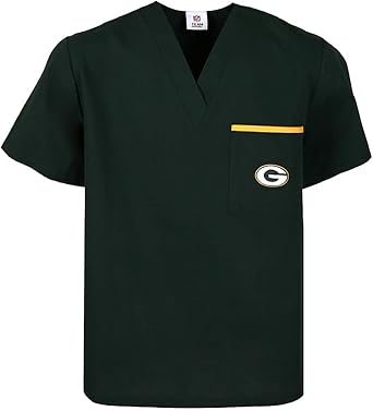 NFL Unisex Team Color Scrub Top