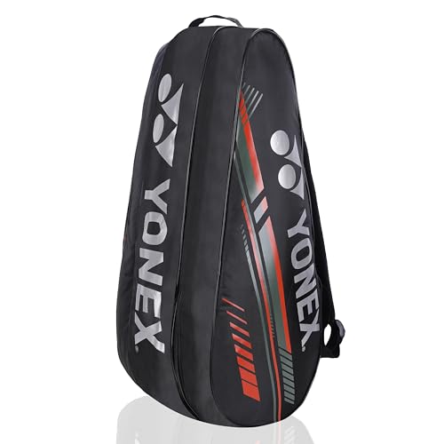Image of YONEX Badminton Racquet Bag ACE2 1129 BT9 |Thermal Lining Compartment |Eronomic STRPS |Available as Backpack|Hand Carry |Accessories Compartment |9 Racquet Comaprtment |Widve Shoe Packet
