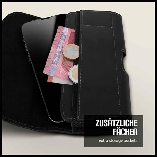 Phette horizontale compatible avec OnePlus 9 Pro moex Étui Ceinture Noir - 3